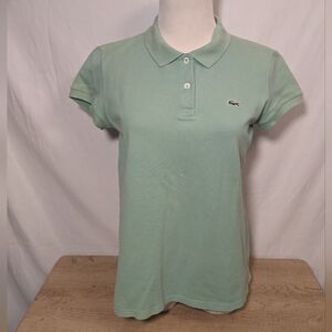 Lacoste Mint Green Polo Shirt
